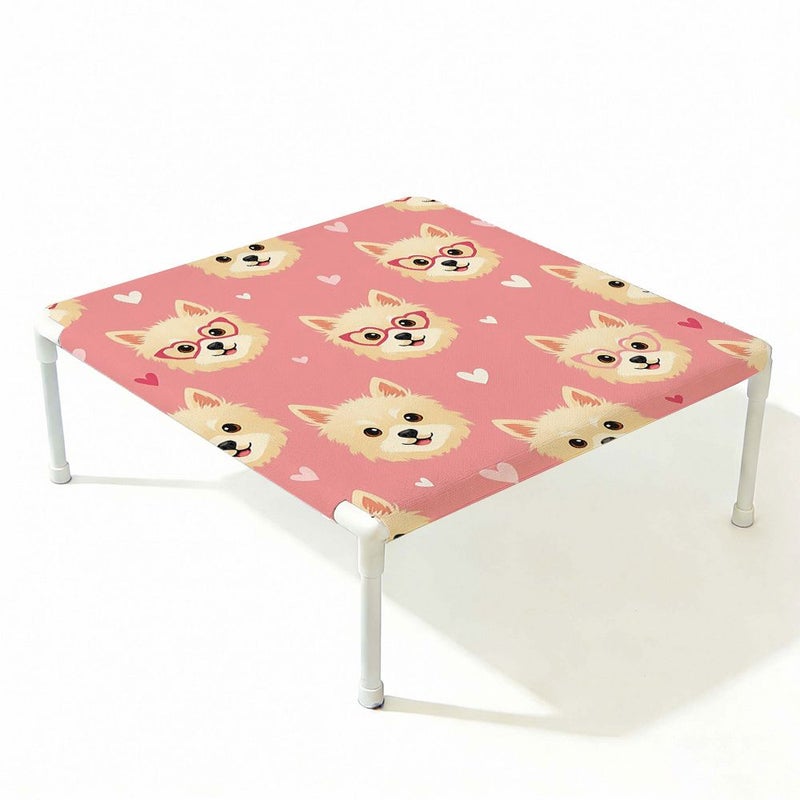 Washable Pet Bed 1 Piece 19.09x19.09x6.5 Inch Summer Breathable Removable Small Dog Bed Cat Pad Suitable For Cage Windowsill Sofa Sleeping - Image 3