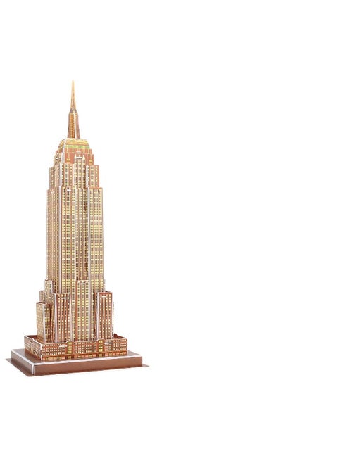 3d model world Building stereo puzzle Empire State Building