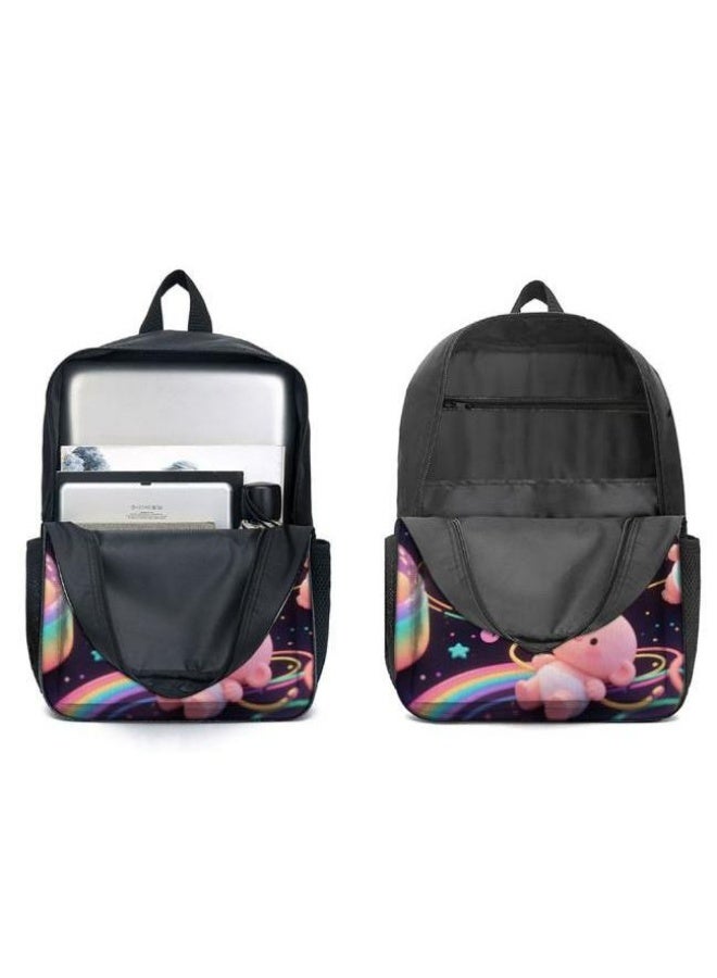 Bright Li Fire [Hot New Product] Cute Cartoon Bag Set | Shoulder + Handbag + Pencil Bag Three-piece Set | Essential for Children and Students Outdoors - 96  - Image 4