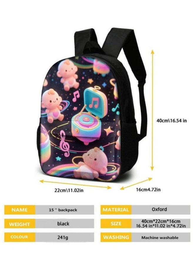 Bright Li Fire [Hot New Product] Cute Cartoon Bag Set | Shoulder + Handbag + Pencil Bag Three-piece Set | Essential for Children and Students Outdoors - 96  - Image 5