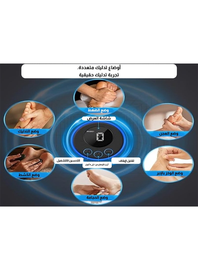 Relax Smart EMS Foot Massager Electric Muscle Stimulation Foot Massager Comfortable Foot Pillow for Home Office Use Portable Massage Pillow - Image 5