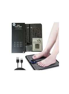 Relax Smart EMS Foot Massager Electric Muscle Stimulation Foot Massager Comfortable Foot Pillow for Home Office Use Portable Massage Pillow  - Image 1