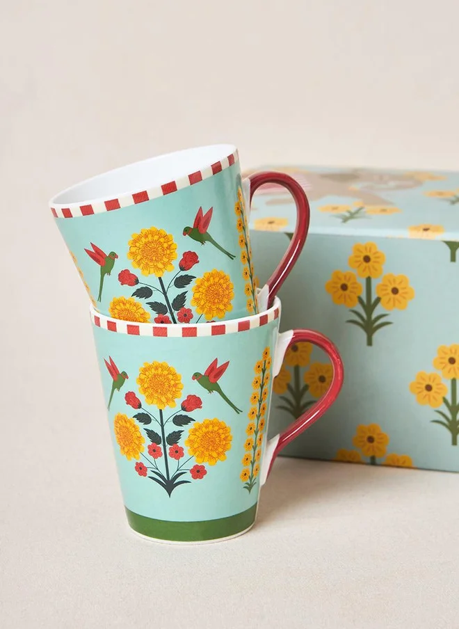 تشومباك Rani Bagh Tea Trio Gift Set - Set of 3 | Palace Memoirs