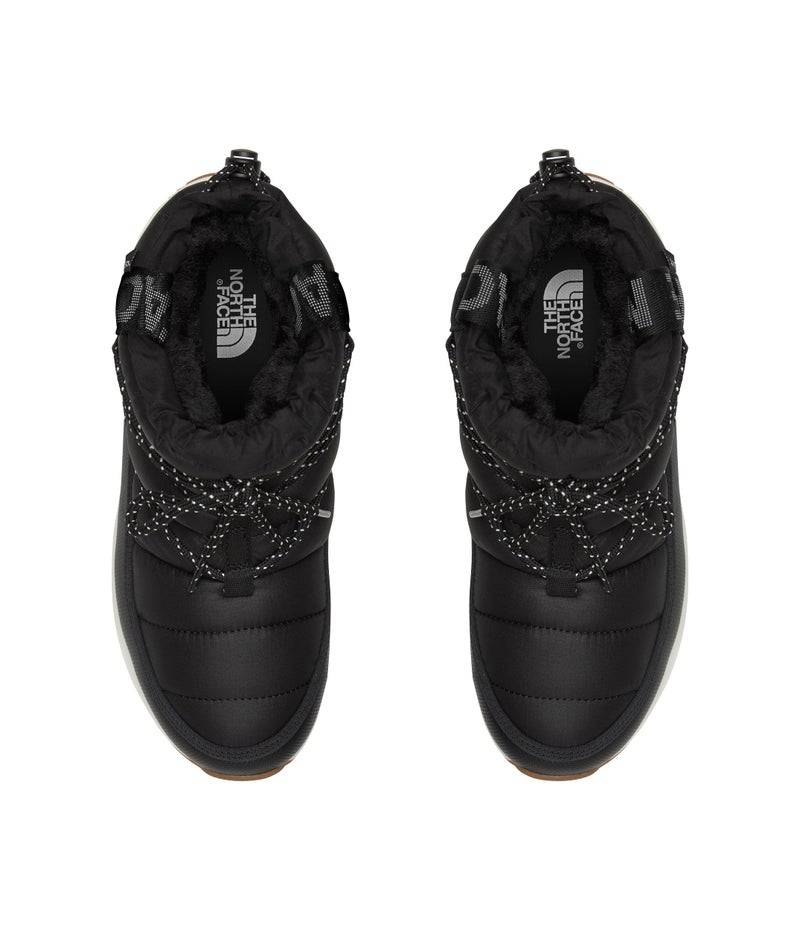 The North Face Women's ThermoBall Lace Up Waterproof, TNF Black/Gardenia White, 10 - Image 2