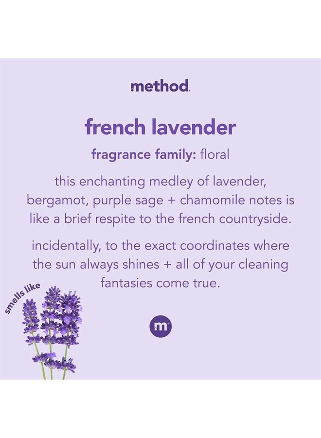 Method All-Purpose Cleaner Spray, French Lavender, Plant-Based and Biodegradable Formula Perfect for Most Counters, Tiles and More, 28 Fl Oz, (Pack of 8) - Image 3