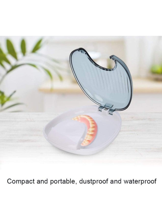klarako Orthodontic Retainer Case, Portable Waterproof Mouthpiece Denture Storage Box, Teeth Mouth Guard Container(03) - Image 2