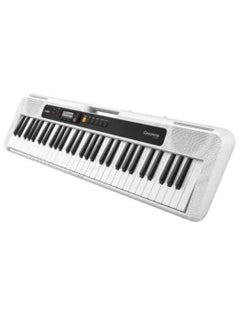 CASIO CT-S200 Digital Piano Keyboard - White - 61 Keys - 400 Tones - 77 Rhythms, With Power Adaptor  - Image 1