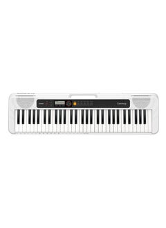 CASIO CT-S200 Digital Piano Keyboard - White - 61 Keys - 400 Tones - 77 Rhythms, With Power Adaptor  - Image 2