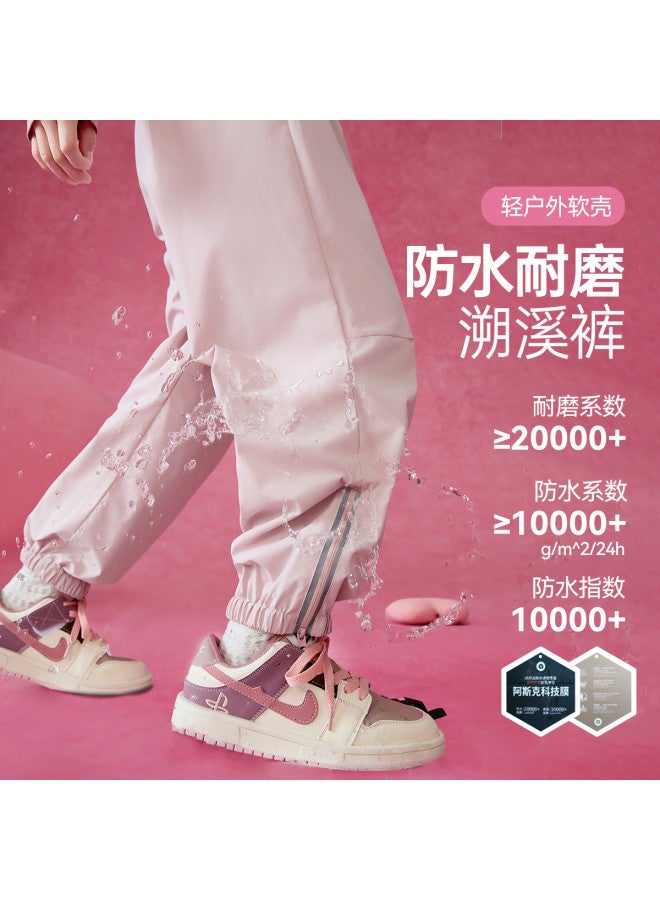 ASK JUNIOR Children's Boys And Girls Pants Autumn Wear-resistant Cargo Pants Softshell Pants Teenagers - Image 2
