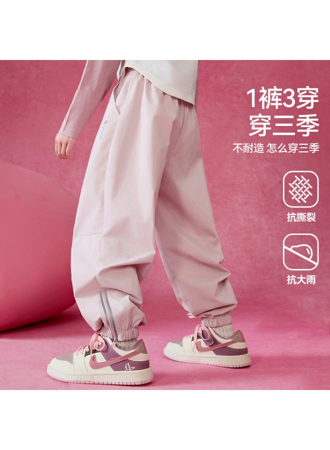 ASK JUNIOR Children's Boys And Girls Pants Autumn Wear-resistant Cargo Pants Softshell Pants Teenagers - Image 3