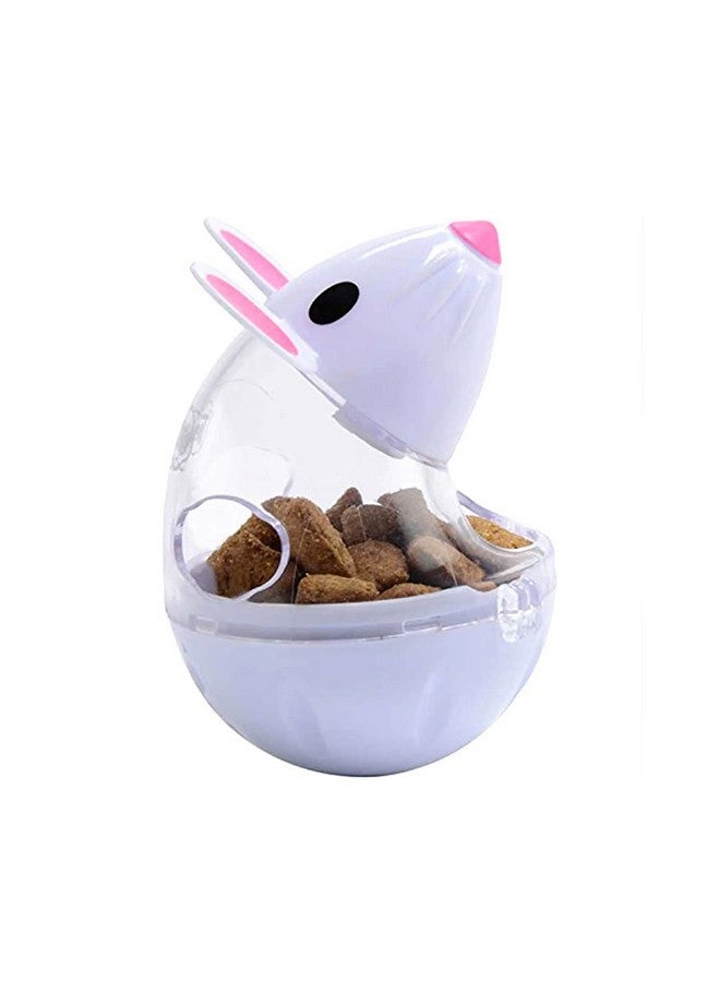 DOYIFun 2pcs Cat Slow Feeder Food Ball,Mice Water Droplet Bone Tumbler Shaped Pet Mouse Treat Ball Cat Food Toy Slow Feeder Enrichment Toys - Image 4