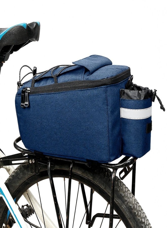 B-SOUL Insulated Trunk Cooler Bag Cycling Bicycle Rear Rack Storage Luggage Bag Reflective MTB Bike Pannier Bag Shoulder Bag - Image 5