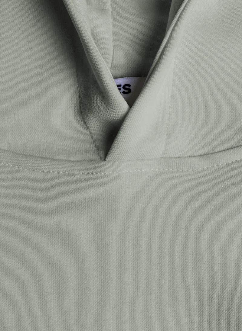 Shapes Grey DETAIL PRINTED HOODIE for Men | Best Price UAE