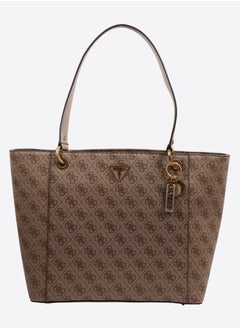 GUESS Guess women's shoulder shopper tote bag noelle 4g logo  - Image 1
