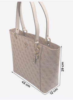 GUESS Guess women's shoulder shopper tote bag noelle 4g logo  - Image 4