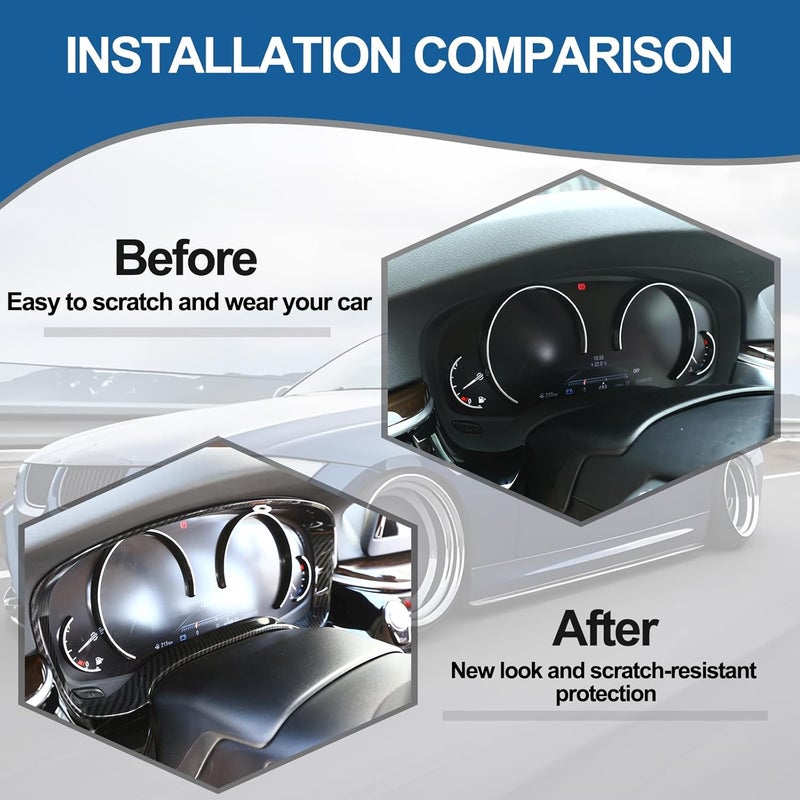 Sekhyna Car Dashboard Panel Cover Trim for BMW 5 Series - Image 2