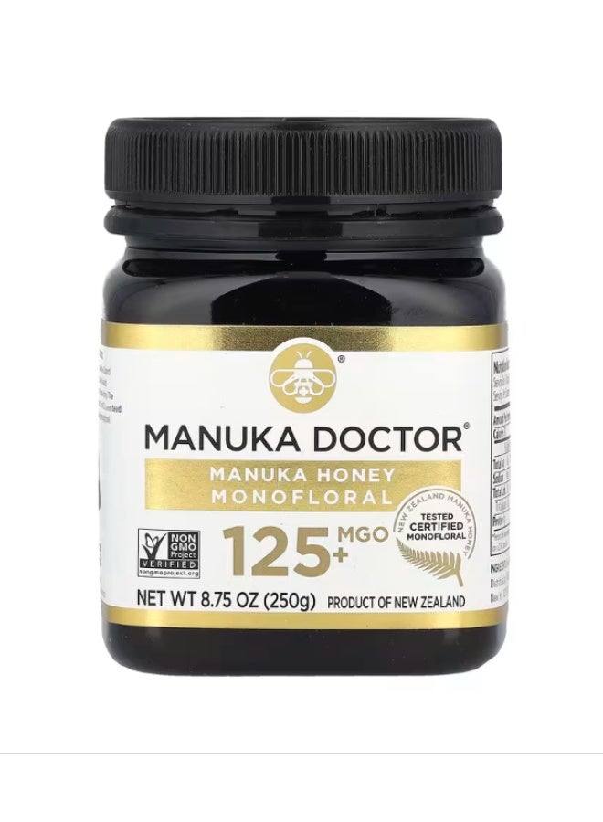 مانوكا دكتور عسل المانوكا أحادي الأزهار  125+، 8.75 أونصة (250 جم)