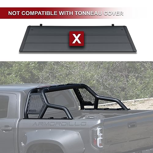 Armordillo CR1 Chase Rack for 1/2 Ton Full Size Truck|Roll Bar LED Light mounts|7180338 CR1/CR-1 09-23 F-150/07-23 Silverado 1500/07-23 Sierra 1500/07-23 Tundra/04-23 Titan/Titan XD - Image 4