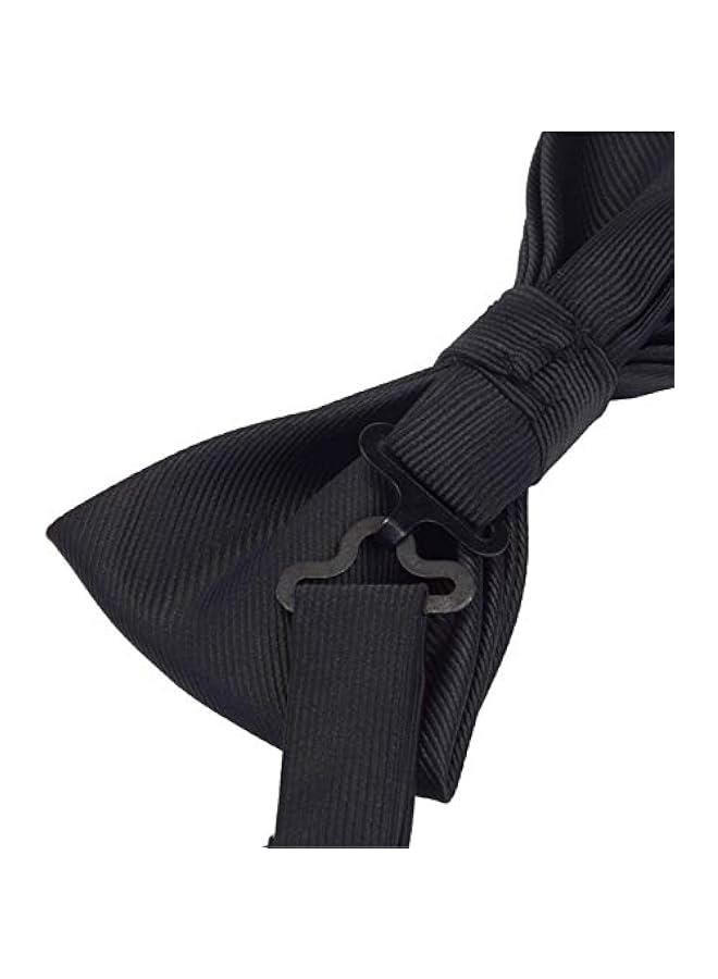 Suspenders & Bowtie Set Men's Elastic Band Suspenders + Bowtie + Shirts Holder for Wedding, Formal Events  - Image 5