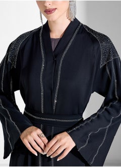 Khizana Abaya With Embellishment & Sheila  - Image 3