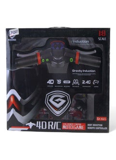 Generic Gravity Induction 4D Moto Game 1:8 with Remote Control - A9  - Image 1