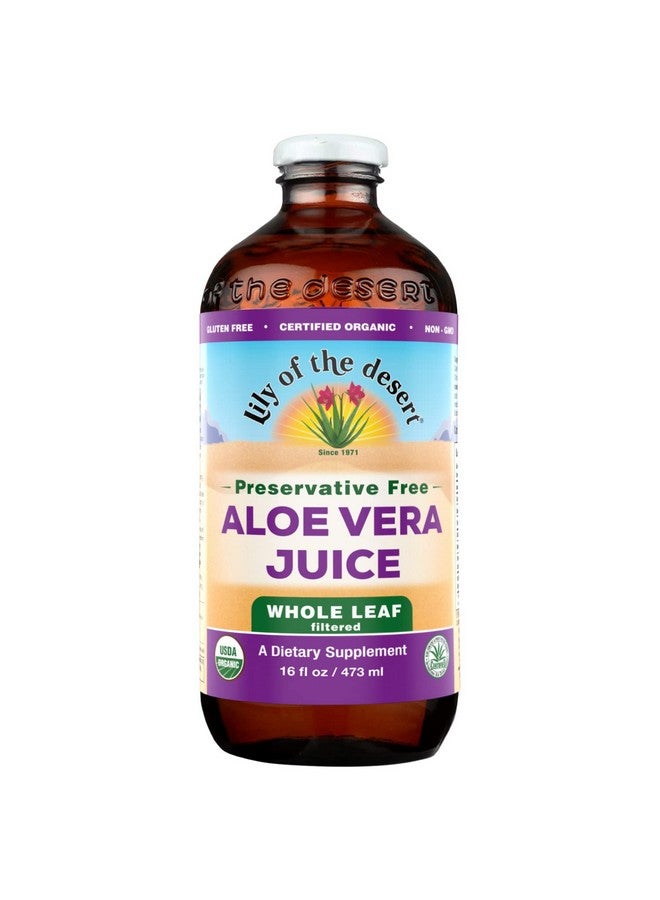 Lily Of the Desert Lily of The Desert Aloe Vera Juice Whole Leaf, 16 Fluid Ounce - Image 1