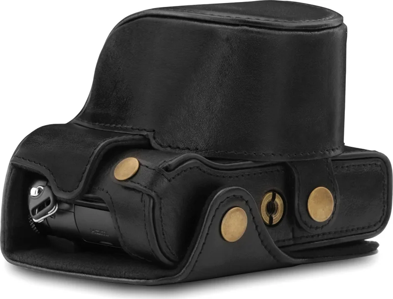 MegaGear Panasonic Lumix DC-LX100 II Genuine Leather Camera Bag