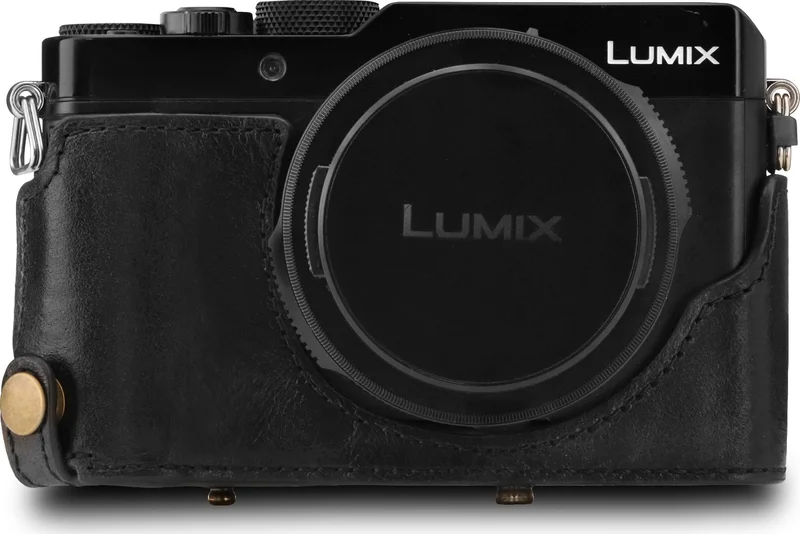 MegaGear Panasonic Lumix DC-LX100 II Genuine Leather Camera Bag