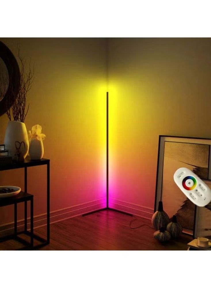 Dreamzon Remote Control LED Light Corner Lamp Multicolour 142cm - Image 2