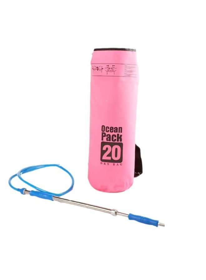 Generic Water Splashing High Pressure Water Gun Water Bag Water Fight Artifact Large Capacity Water Bag Waterproof Bag Bucket Bag Drifting Water Gun Wholesale-Color:Green  - Image 5