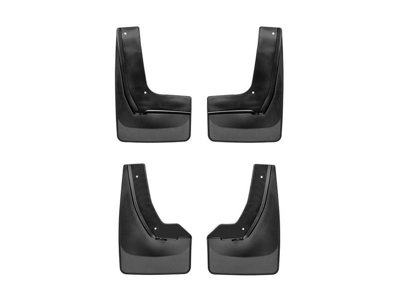 WeatherTech Custom No Drill Splash Guard MudFlaps for Chevrolet Blazer Front Rear Set 110104120104 Black