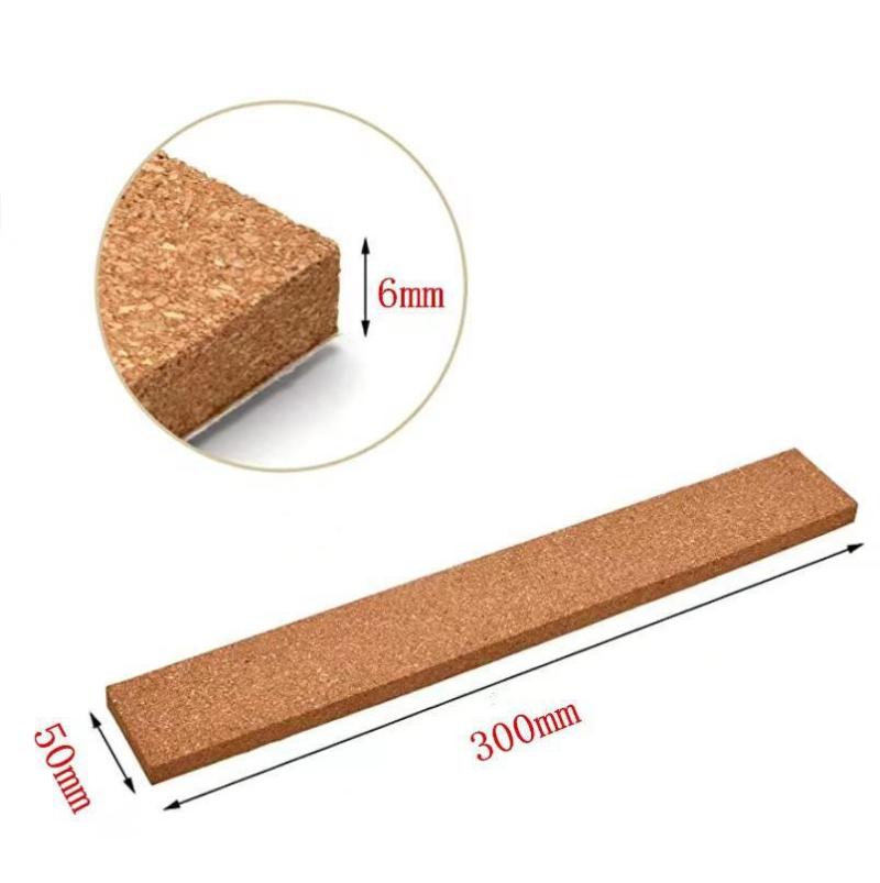 Self-Adhesive Cork Strips: Natural Durable Material - Easy To Install Stylish Bulletin Accessory for Home Office, Memos, Photos & Pushpin Display - Image 2