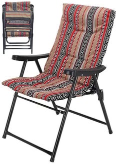Cady One High Quality Folding Camping Chair Lightweight Padded Folding Camping Chair High Back Outdoor Camping Beach Camping Trekking Chair  - Image 1