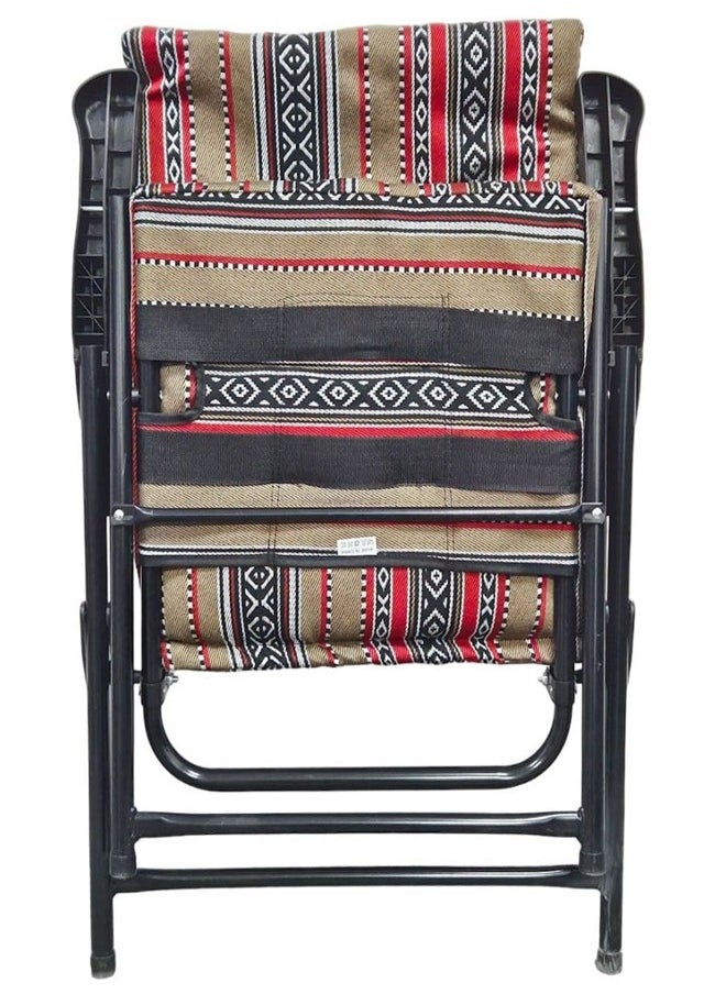 Cady One High Quality Folding Camping Chair Lightweight Padded Folding Camping Chair High Back Outdoor Camping Beach Camping Trekking Chair  - Image 3