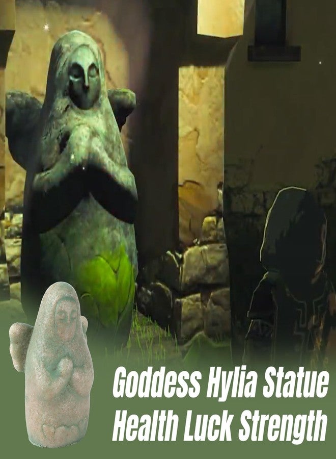 maozyiltle Legend of Zelda Tears of The Kingdom Goddess Hylia Statue, Action Figures for Zelda Fans, Outdoor and Indoor Lawn Garden Decorations, Great Gift for Fans Adults and Kids (Large) - Image 4
