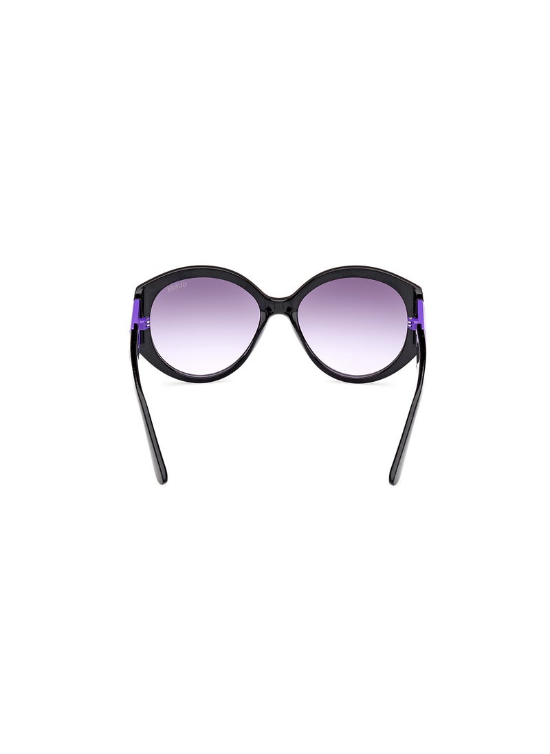 GUESS Women's UV Protection Round Sunglasses - GU791783Z56 - Lens Size: 56 Mm  - Image 5
