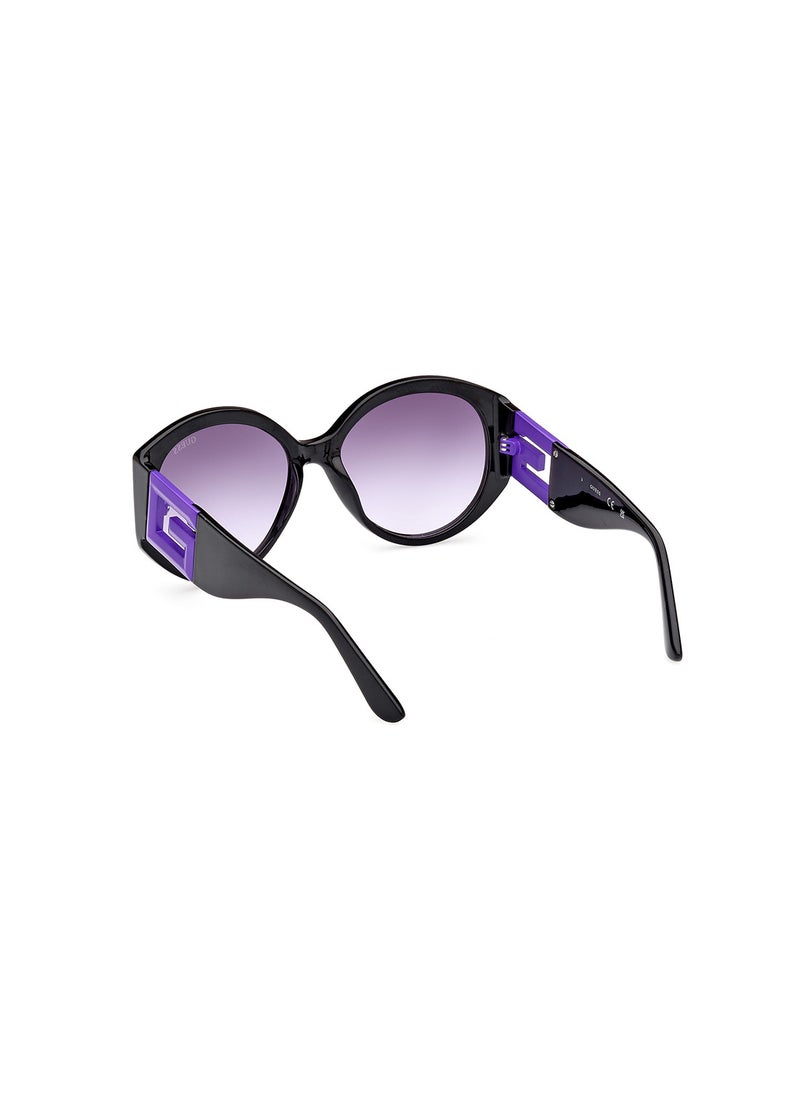 GUESS Women's UV Protection Round Sunglasses - GU791783Z56 - Lens Size: 56 Mm  - Image 4
