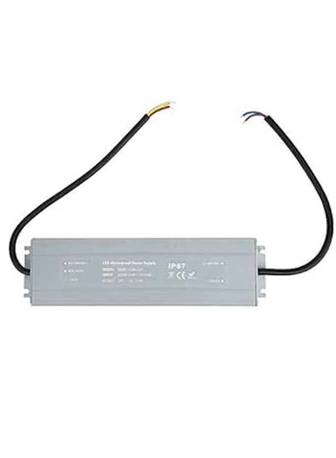 Ultra Thin IP67 Waterproof LED Driver 120W 24V 5A Rust Anodized Power Supply for Outdoor Use - Image 1