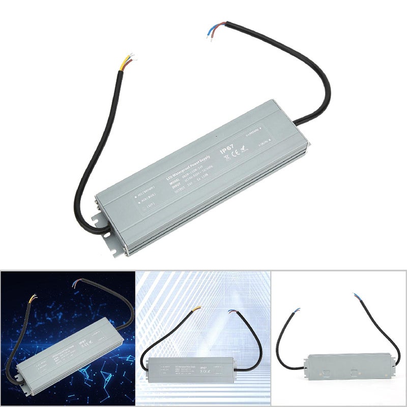Ultra Thin IP67 Waterproof LED Driver 120W 24V 5A Rust Anodized Power Supply for Outdoor Use - Image 5