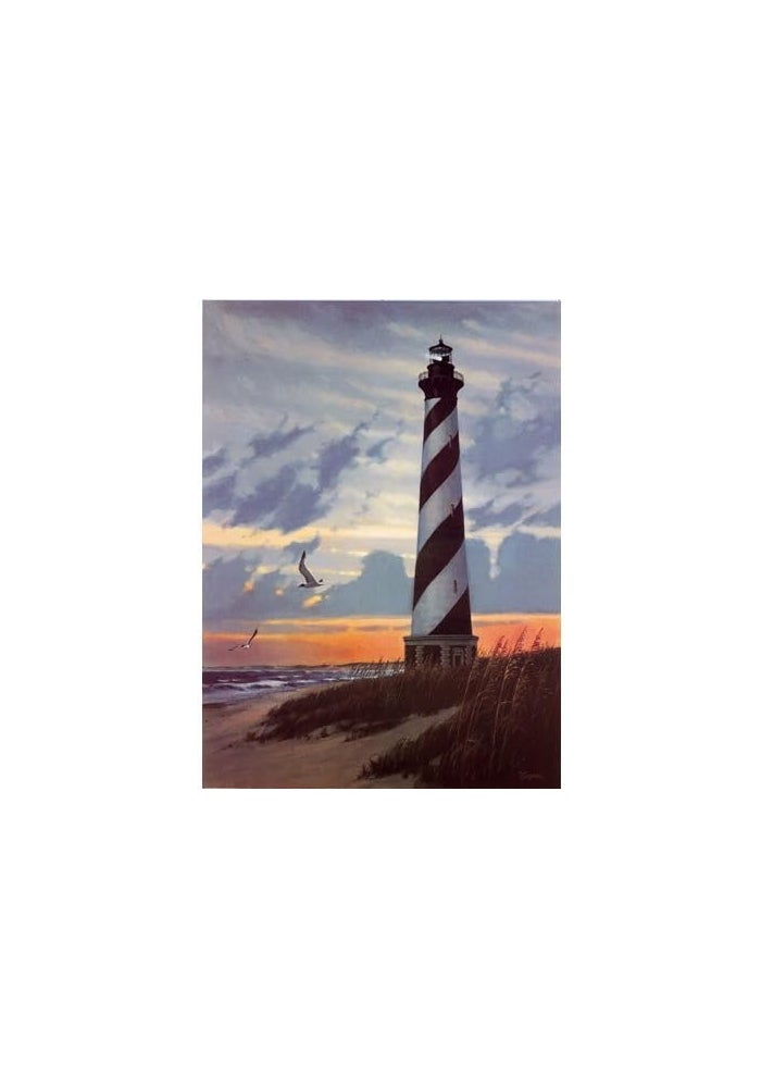 Heritage Puzzle Inc. Heritage Cape Hatteras Lighthouse Jigsaw Puzzle - 550 Pieces