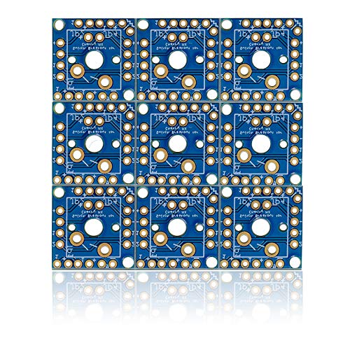 Treedix Key Switch Breakout Prototype PCB Board with 5 Pins Black Switches Key Click with R2 Keycap Compatible with Mechanical Keyboard(Packaged 9 sets) - Image 4