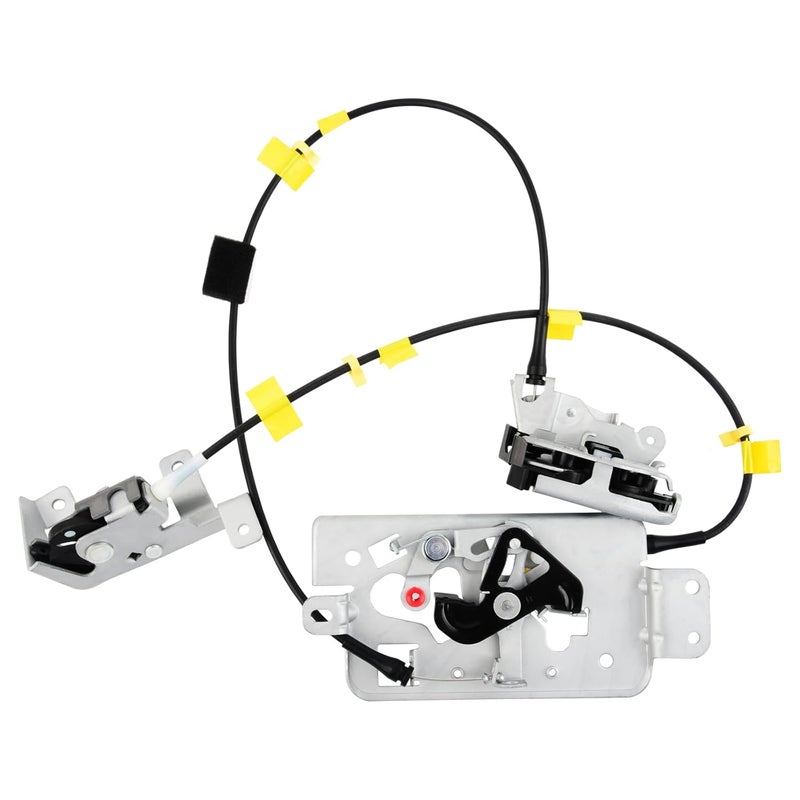 AUTOJARE Passenger Right Side Upper and Lower Door Rear Lock Latch Actuator Cable Assembly Set for 2004-2008 Ford F150 Extended Cab Pickup - Image 1