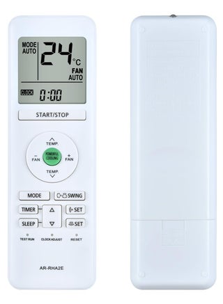 AR--RHA2E Universal Replacement Air Conditioner Remote Control | Compatible with Most AC Units | Easy Setup & User-Friendly Design | Ideal for General Air Conditioning Controllers | Long Range Infrared Signal | Energy Efficient | Portable and Durable - pzsku/ZB464D33879FD4AB28F01Z/45/1744731521/3b7478f6-1943-42b5-984d-45e08ba0753b