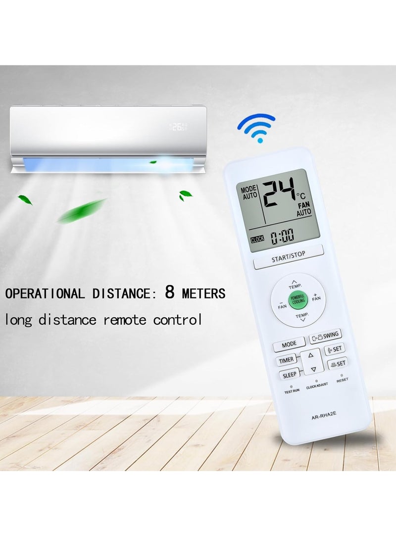AR--RHA2E Universal Replacement Air Conditioner Remote Control | Compatible with Most AC Units | Easy Setup & User-Friendly Design | Ideal for General Air Conditioning Controllers | Long Range Infrared Signal | Energy Efficient | Portable and Durable