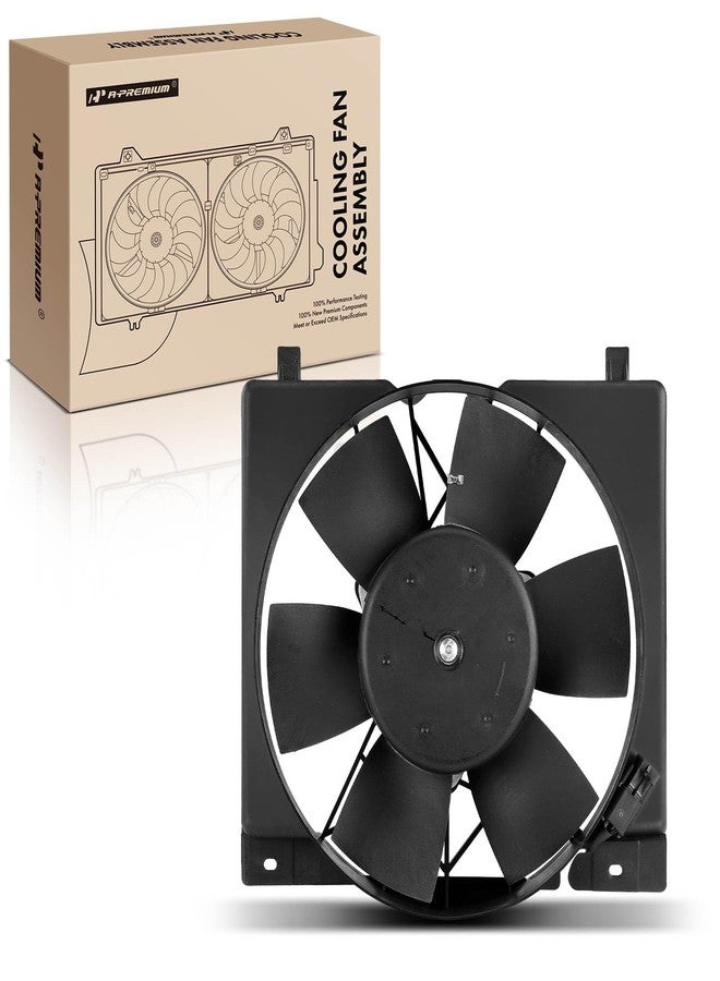 A-Premium Radiator Cooling Fan Assembly Replacement for Jeep Cherokee 1988-1994 Comanche Wagoneer, Sport Utility, 4.0L - Image 1