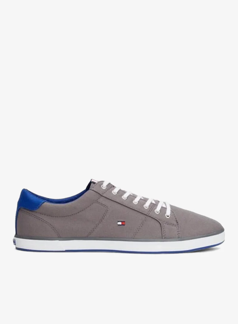 TOMMY HILFIGER Canvas Lace Up Low Top Sneakers