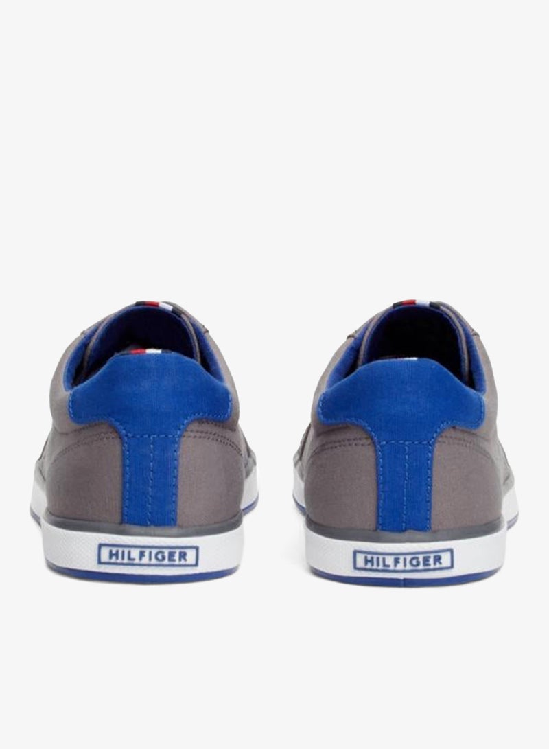 تومي هيلفيغر سنيكرز قماش برباط علوي قصير - Image 3
