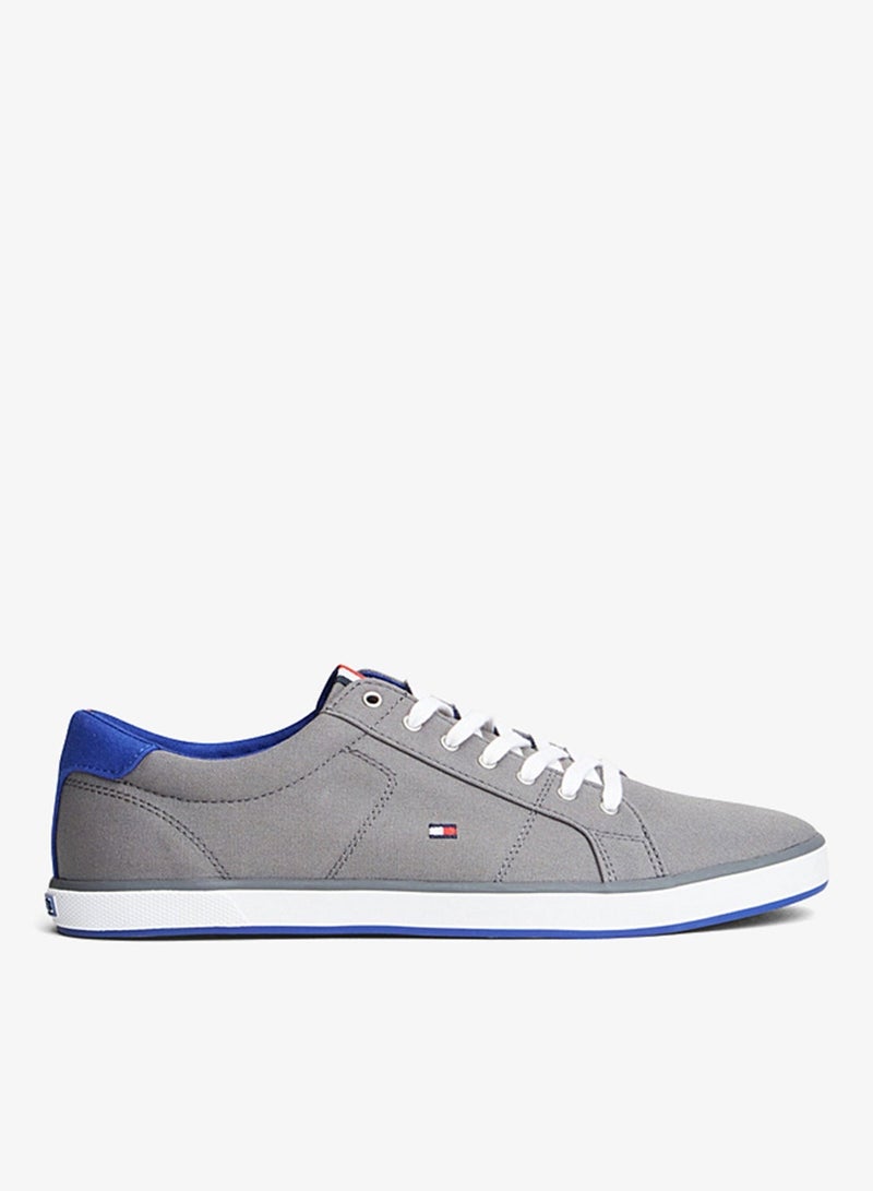 TOMMY HILFIGER Canvas Lace Up Low Top Sneakers - Image 3