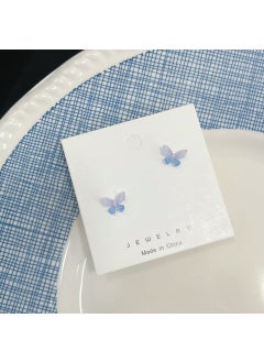Generic Chic S925 Silver Butterfly Stud Earrings SetA pair of No. 8 butterflies A pair of No. 8 butterflies 