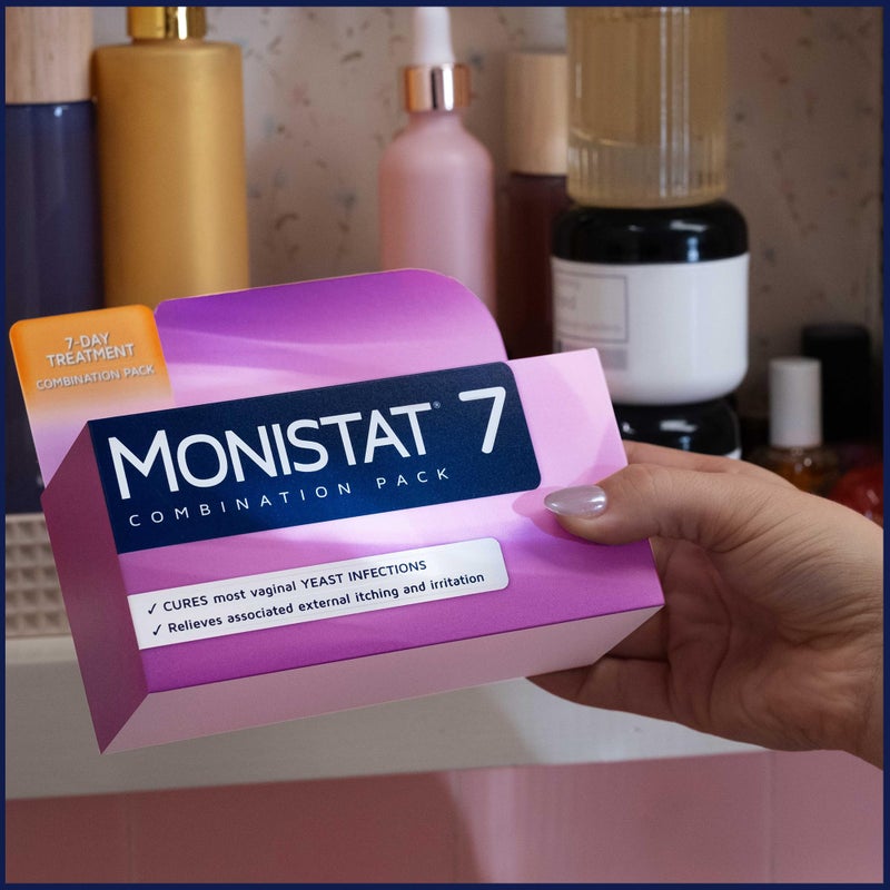 Monistat 7 Day Yeast Infection Treatment for Women, 7 Miconazole Cream Applications with Disposable Applicators, 1 Pack - Image 2